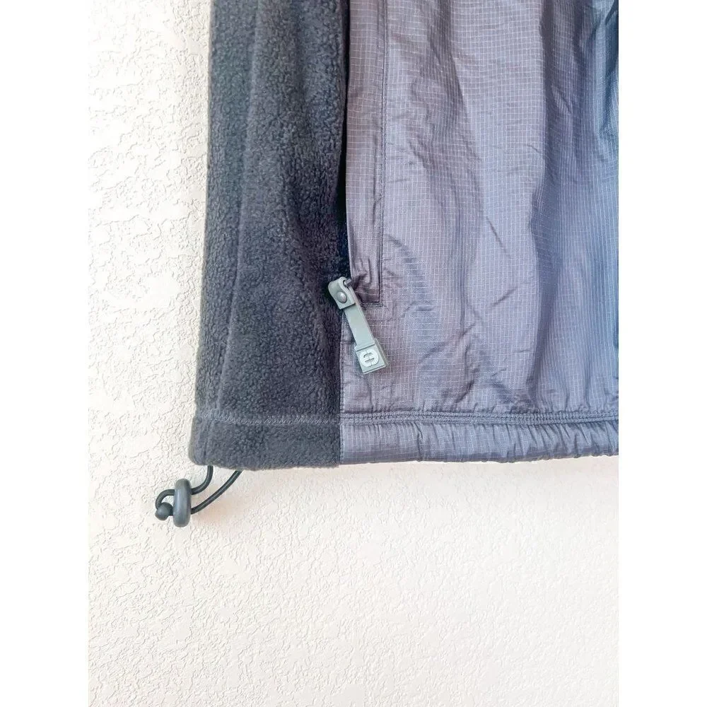 Planet Earth Outerwear Fleece Vest, Size Large